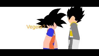 Goku meets Vegeta {Stick notes} #animation  {9 sec} {Smooth}