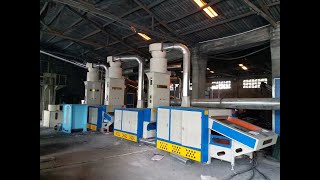 Fabric waste recycling machine rags tearing machine best quality in China