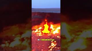 Door right next to hell #geography #nato #turkmenistan