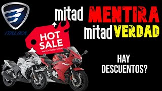 HOT SALE 2023 EN MOTOS ITALIKA / EN VERDAD HAY DESCUENTOS?