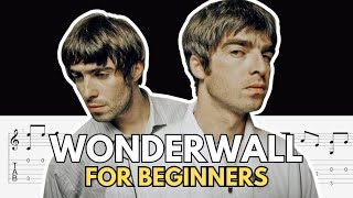 Easy Wonderwall Fingerstyle Tab For Beginners