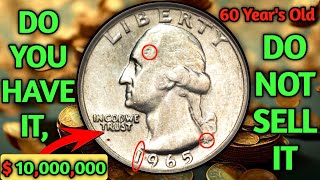 1965 Quarter Coin Value Errors List & No Mint Mark Worth