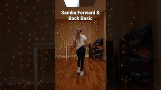 Samba Dance Basic Steps Solo - Forward & Back Basic | Jan Challenge 2023 (Week 4)