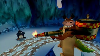 Crash Bandicoot 3: Warped PS1 All Bosses (No Damage)