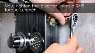 How to replace a diverter valve