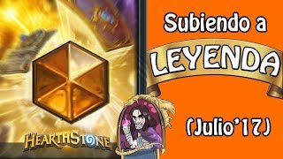 Subiendo a leyenda Julio 2017 | Paladin Control | Hearthstone Español