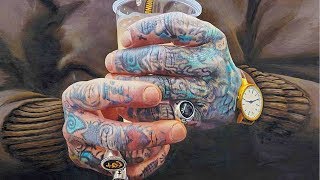 Artist Paints Realistic Tattoos And That Will Impress You