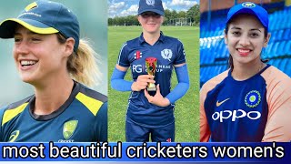 most beautiful cricketer's in women's t20 world cup 2024