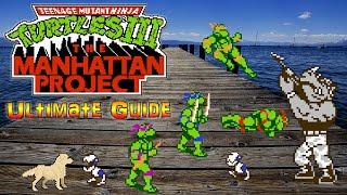 #TMNT Teenage Mutant Ninja Turtles III: The Manhattan Project NES - ULTIMATE GUIDE - ALL Bosses!