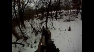 Winter Airsoft Iowa: Cedar springs 3-10-13 w/ ARES LMG (Snow softing....kinda)