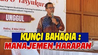 Qana'ah: Seni Mengelola Harapan untuk Bahagia || Dr. Khoiruddin Bashori