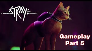 STRAY PC Gameplay Walkthrough No Commentary Part 5 - Tabby Cat Simulator