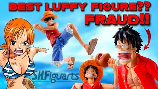 SH FIGUARTS LUFFY FIGURE REVIEW🍗 - One Piece Romance Dawn – Unboxing –Tamashii Nation Bandai 🍗