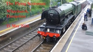 2016-05-21 The Flying Scotsman steam train in Whitchurch, Hampshire 🤠🚂 #Steam #Train #FlyingScotsman