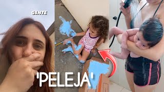 2 CRIANÇAS EM CASA = PELEJA 😂 (BANHO, BRINCADEIRAS, ETC)