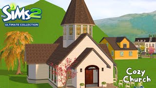 🍂 Cozy Church ⛪ - The Sims 2 [Speed Build]