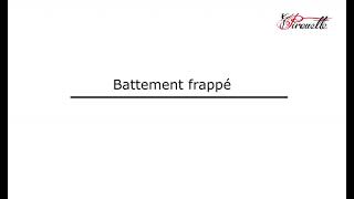 12. Battement frappé