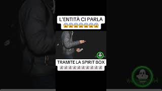 L’ENTITÀ CI PARLA 👻👻😱 #reels #paranormale #shorts #reels #paranormal #ghosts #ghost #youtube