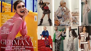 Листаю журнал ELLE 04/2019/Обзор модного журнала ELLE 04/2019 немецкая версия