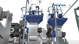 BREYER extrusion line for encapsulation film EVA, POE, EPE