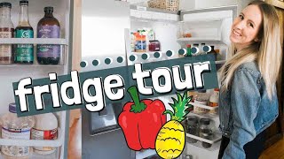 WHAT'S IN MY FRIDGE // HEALTHY FRIDGE TOUR