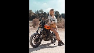 Suzuki DR650RSE exhaust sound compilation