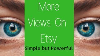 How to Get More Views on Etsy for free with ONE click