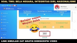 Coba Simulasi CAT Online Gratis Part 2 | SKD CPNS