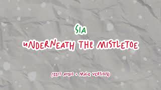 Sia - Underneath The Mistletoe (edit audio + male version)