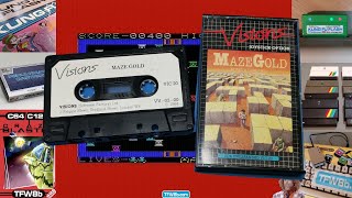 Rod's Rummaged Recordings (2): Maze Gold by Visions - For your Unexpanded Commodore VIC20 :D