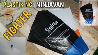 PAANO GUMAWA NG SARANGGOLA - FIGHTER - plastik ng NINJAVAN