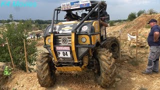 4x4 prototype off road trucks in action in truck trial at Langenaltheim 2018