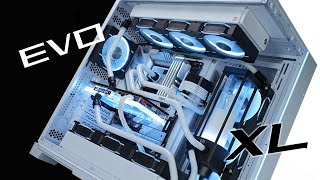 LIANLI O11D EVO XL 联力Spray milk whitewater cooling #pcbuild