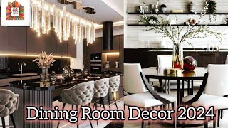 Luxury Dining Room Decoration Ideas 2024|Dining Table Decorating Ideas|Home Decor