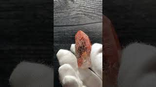 Beautiful Red Clay Stained Crystal Cluster On Matrix Mineral Specimen