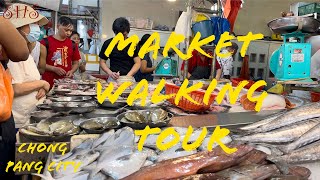 The Market Walking Tour Through [4K HDR] Video/ Singapore Chong Pang City Market Full Video.