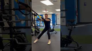 TRX Lateral Squat