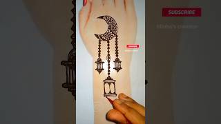 Eid special chand mehndi design #shorts #eidspecial #viral