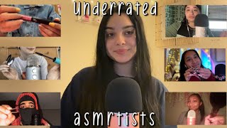 ASMR with underrated asmrtists!