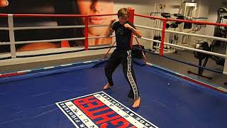 Kickboxing Trym skygge kamp .