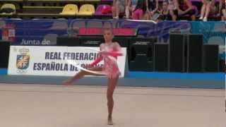 Africa Medina campeonato de España 2012 Valladolid senior 1º clasificada aro