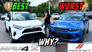 Dodge Hornet vs. Toyota Rav4..  Is the Rav4 Really Better?  Best vs Worst Selling Crossover