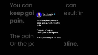 Quit or Keep Going? The Surprising Truth About Pain 😲 #motivation #mindset #selfdevelopment