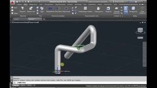 Трубопровод в AutoCAD
