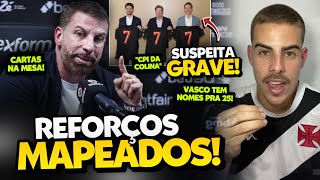 VASCO JÁ INICIOU CONVERSAS POR REFORÇOS PARA 2025 I PROBLEMA COM A 777 E COMISSÃO DE INVESTIGAÇÃO!