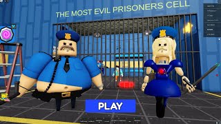 POLICE GIRL BARRY'S PRISON RUN 2 New Game Huge Update Roblox - All Bosses Battle Gameplay #roblox