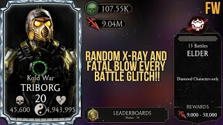 Kold War Triborg VS Faction Wars Survivor Mode | MK Mobile Hacker | Mortal Kombat Mobile