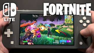 Fortnite on Nintendo Switch Lite #653