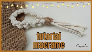 DIY decoraciones navideñas modernas /Coqueta Macramé