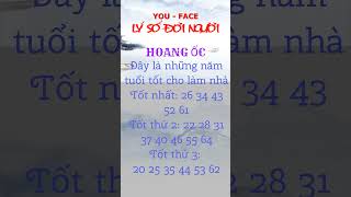 Xem tuổi làm nhà #báttự #lýsốđờingười #phongthủy #reels #tamtuyet #hoangoc